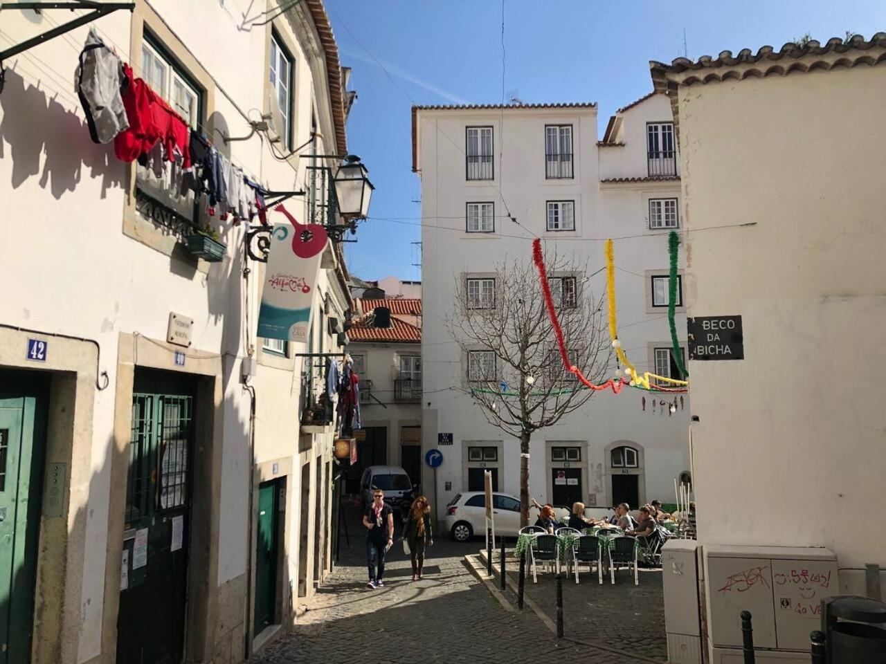 Ferienwohnung Beautiful & Unique Alfama Flat Lissabon Exterior foto